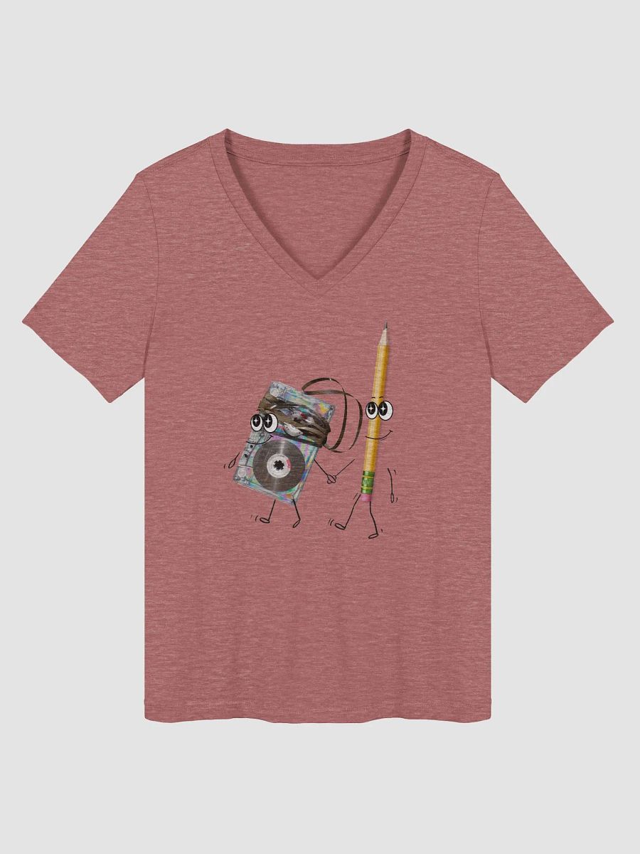 Retro Fix Duo V-Neck T-Shirt product image (1)