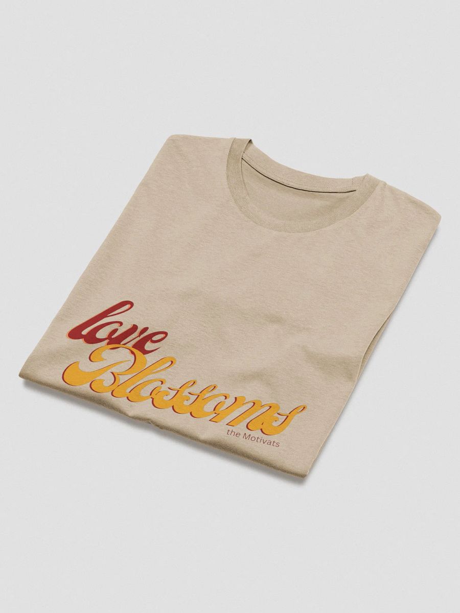 The Motivats Organic - Love Blossoms (Cotton T-Shirt) (BLACK FRIDAY SALE) product image (5)