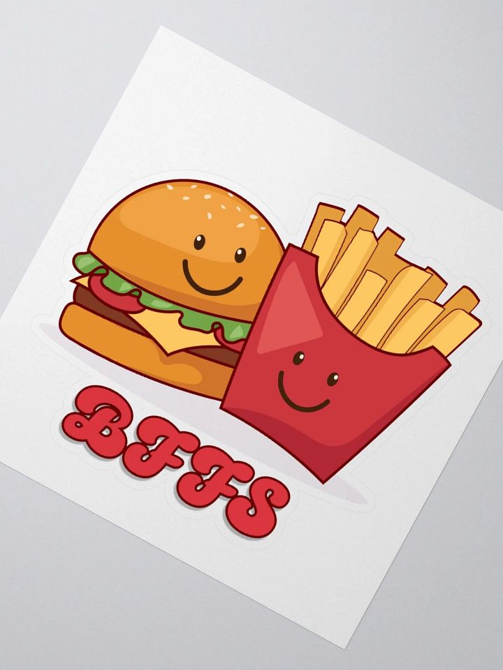 Burger and Fries BFFs Sticker Set product image (2)