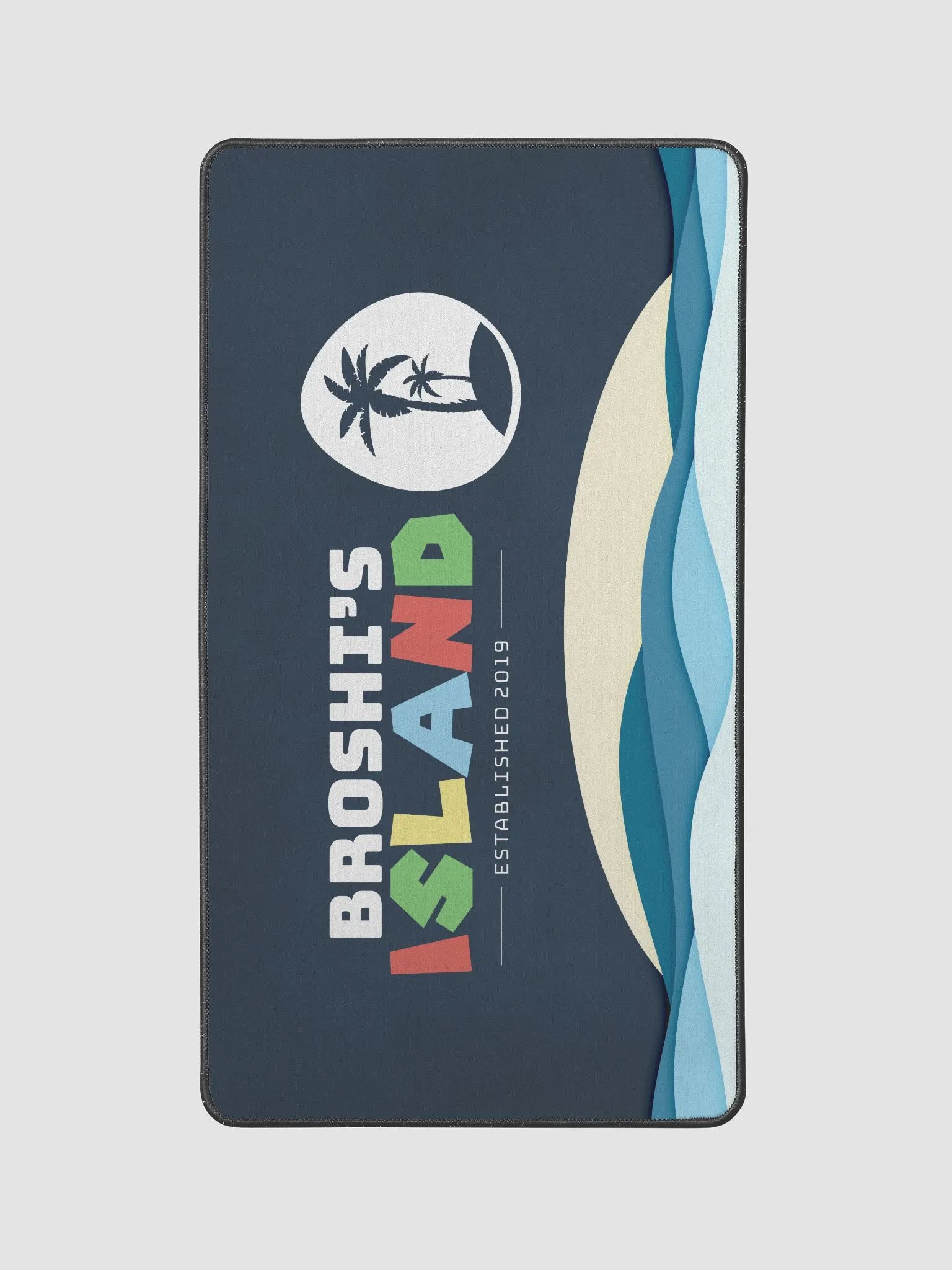 Broshi's Island Deskmat 12x22 Inches product image (2)