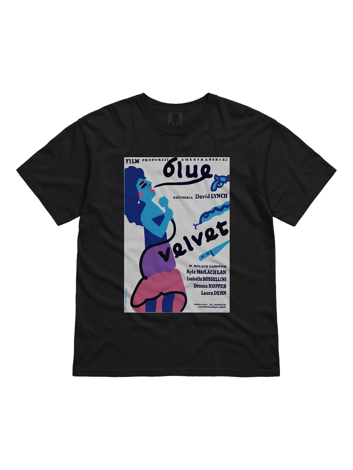 POLISH BLUE PRINTED TEE product image (51)