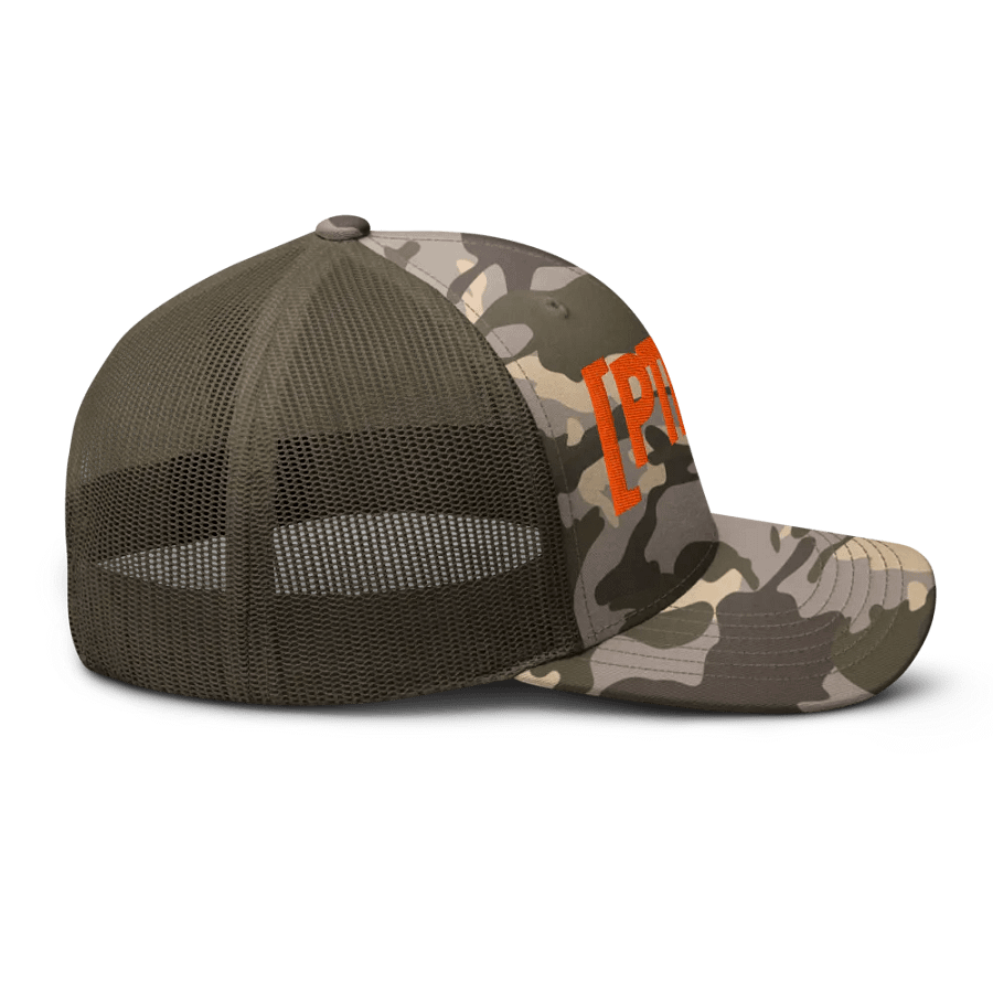PTNA 420 Camo Trucker Hat product image (5)