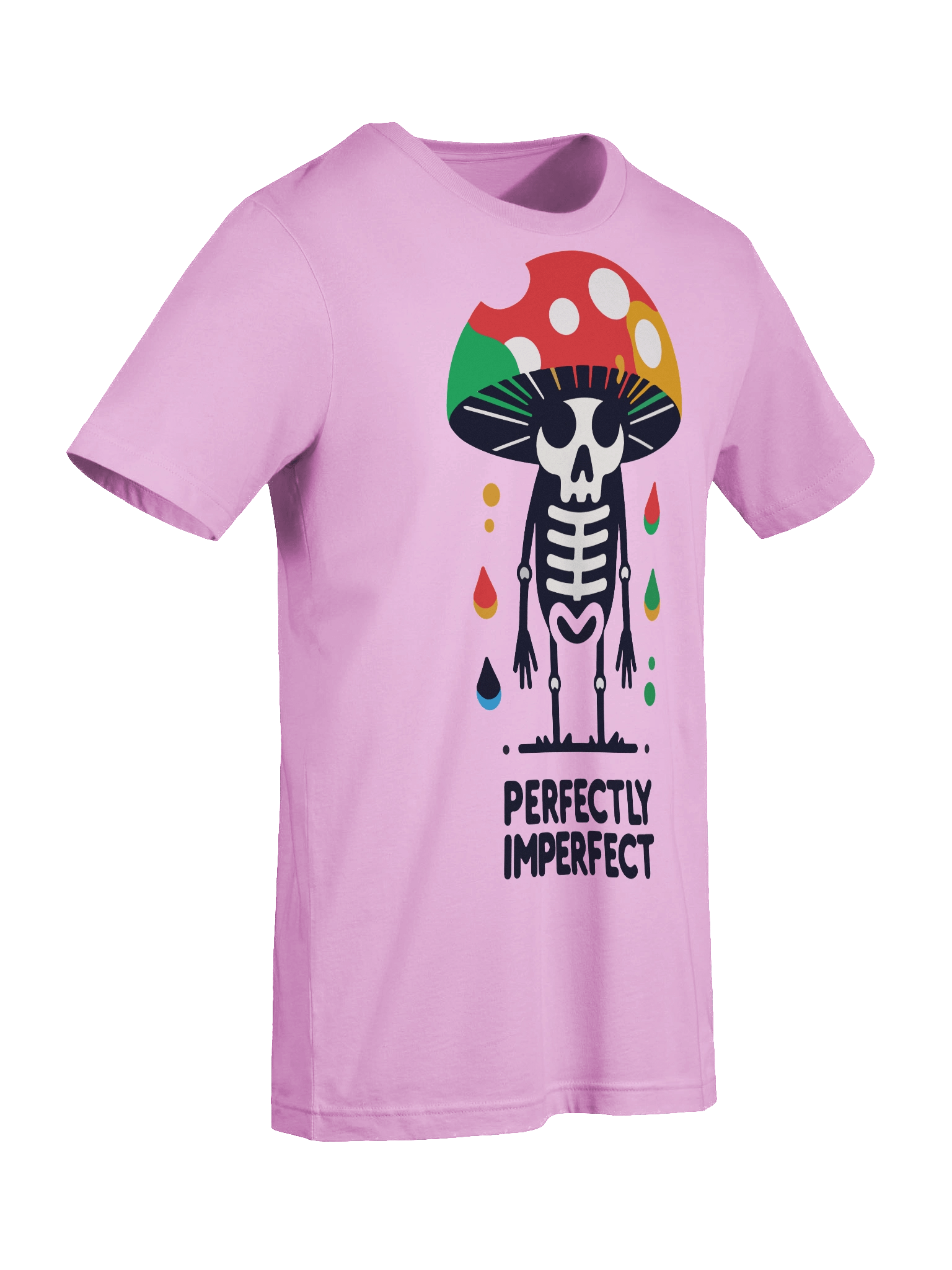 Perfectly Imperfect – Mushroom Skull T-shirt product image (105)