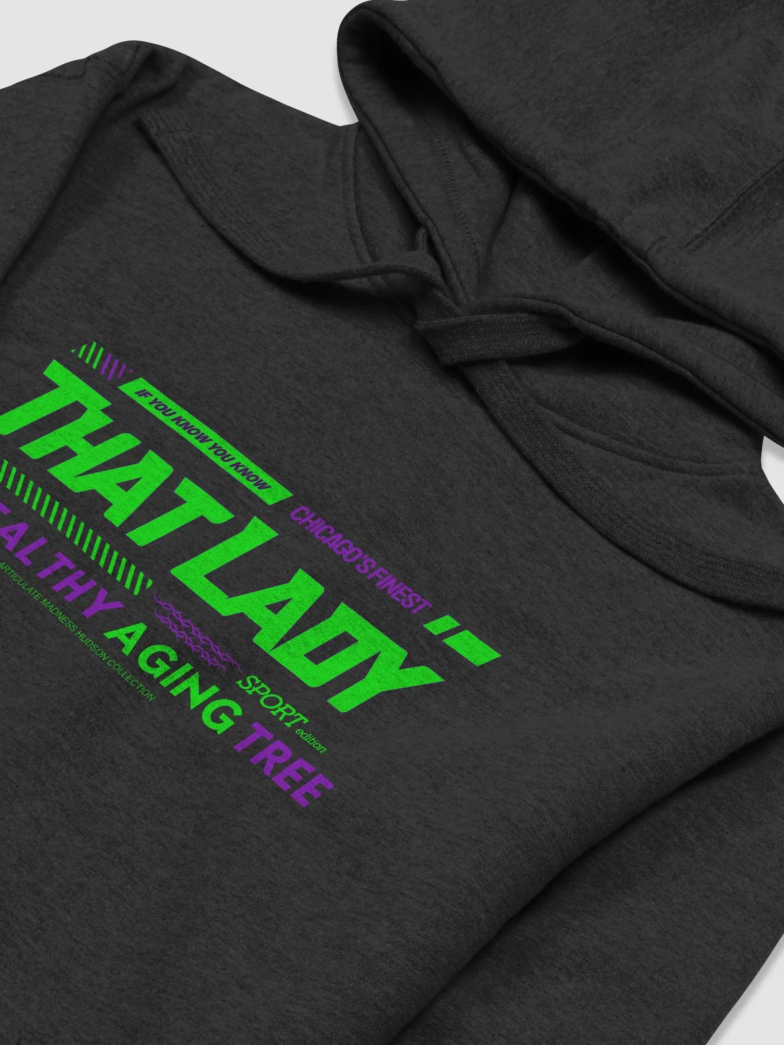 That Lady Chicago Hoodie (Neon Edition) product image (3)