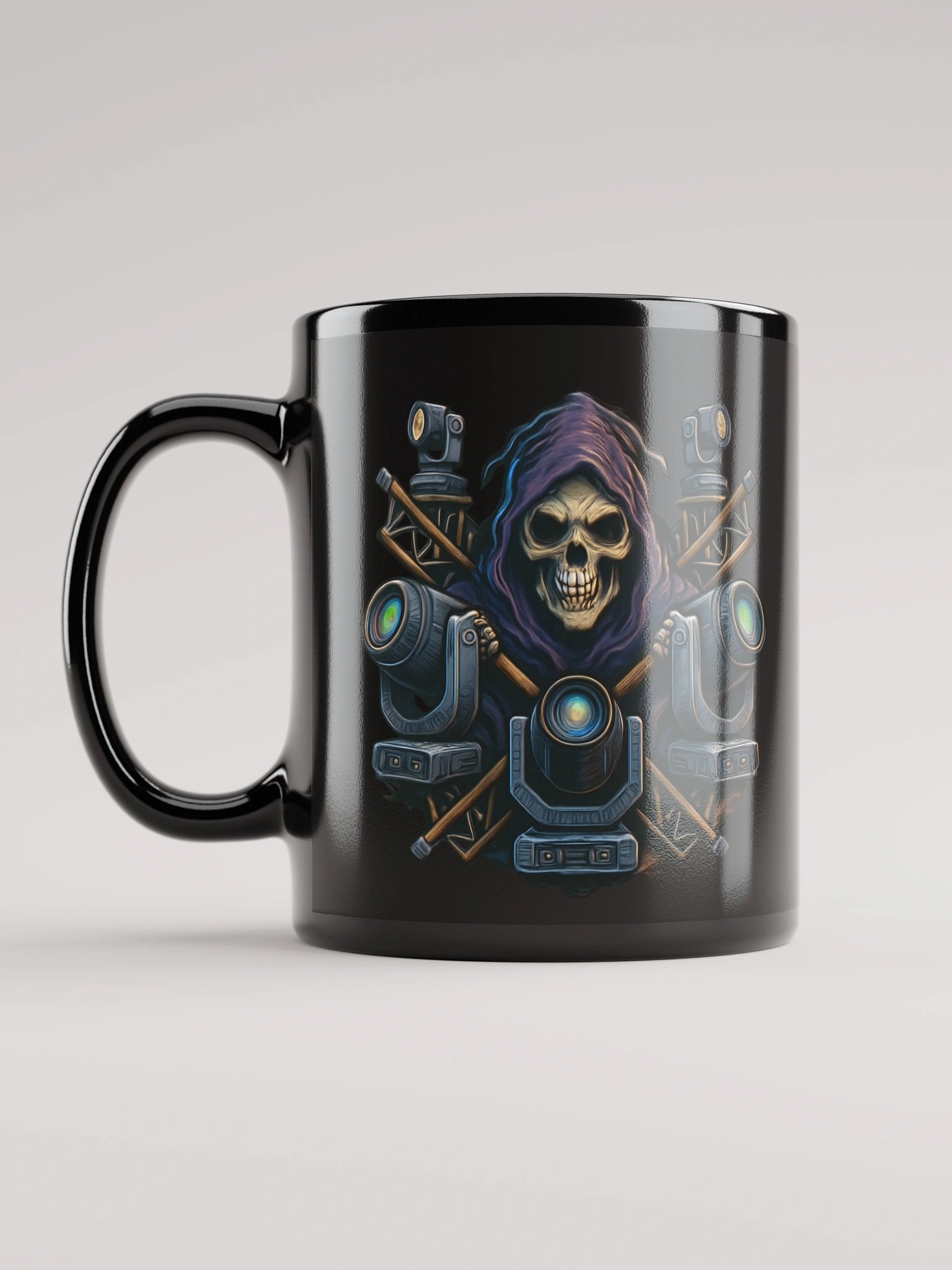 Theatrically Jerry "Triple Mover" Grim Reaper Moving Head Light Mug product image (6)
