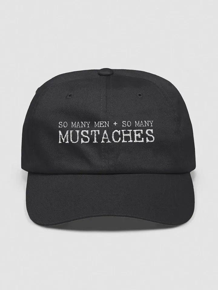 So Many Men + So Many Mustaches - Embroidered Hat product image (1)