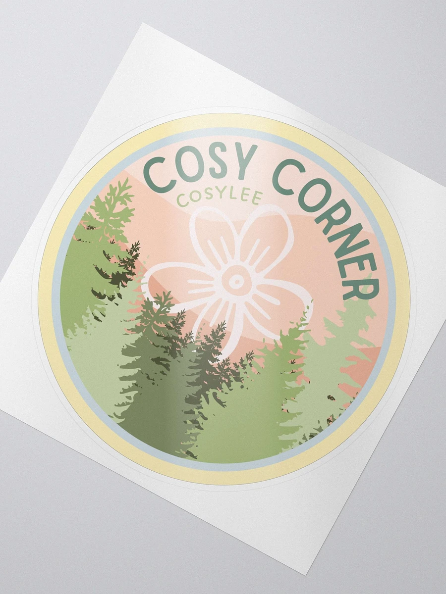 cosy corner logo sticker product image (2)