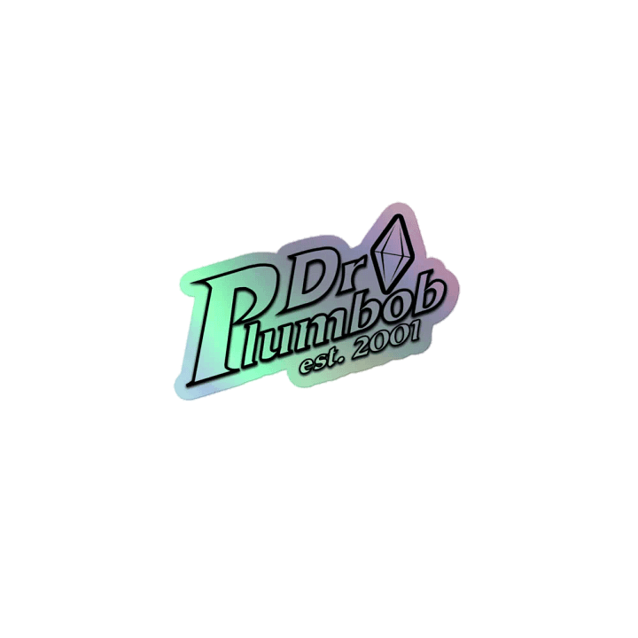Dr. Plumbob Holographic Sticker product image (2)
