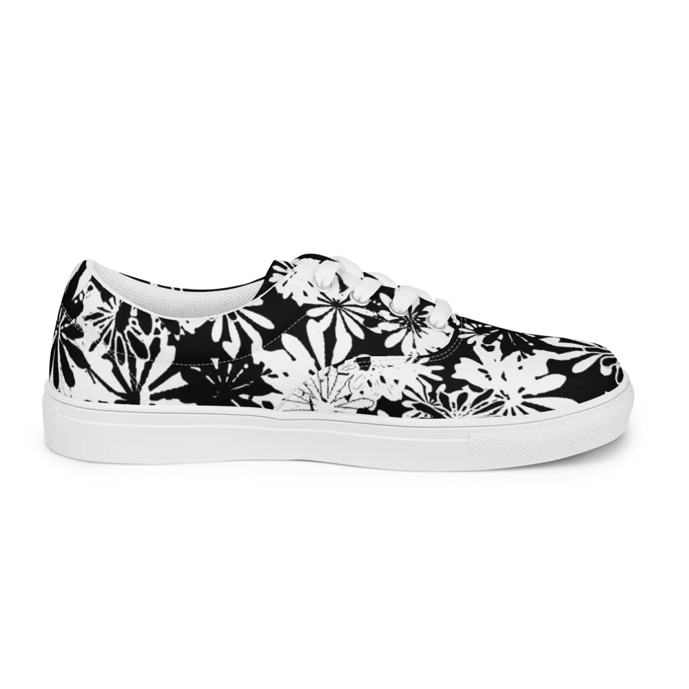Barely Azaleas, canvas lace up shoes product image (11)