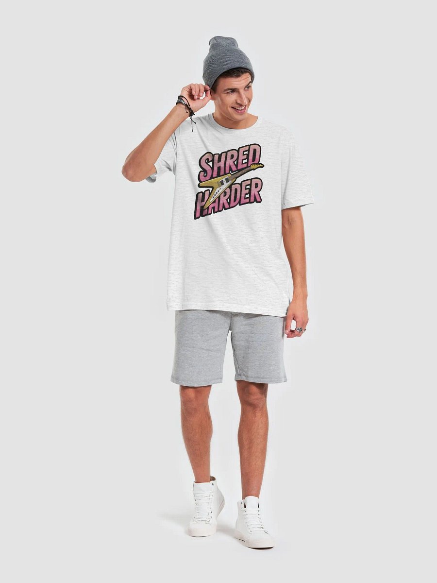 “SHRED HARDER” t-shirt product image (6)