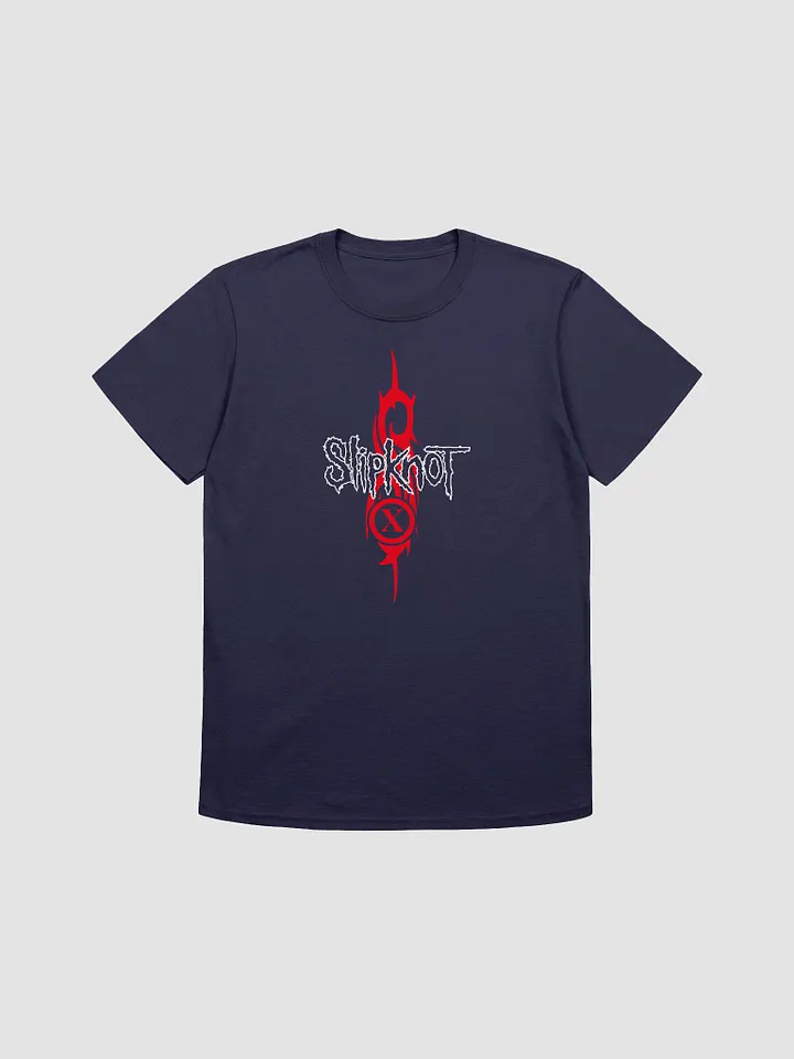 Flame-Infused Slipknot Logo T-Shirt product image (1)