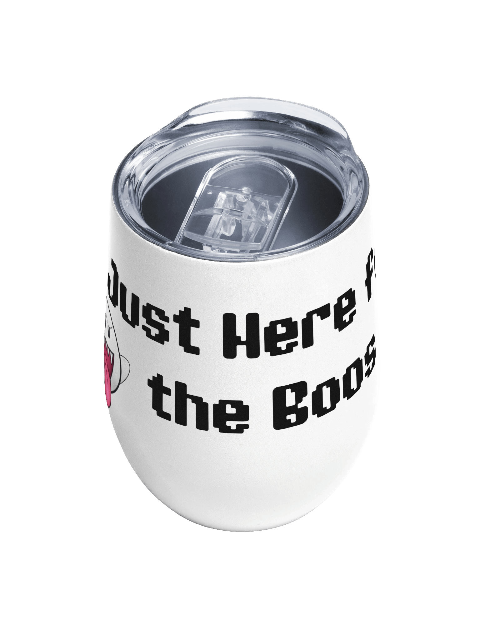 Just Here for the Boos Stainless Steel Wine Tumbler product image (4)