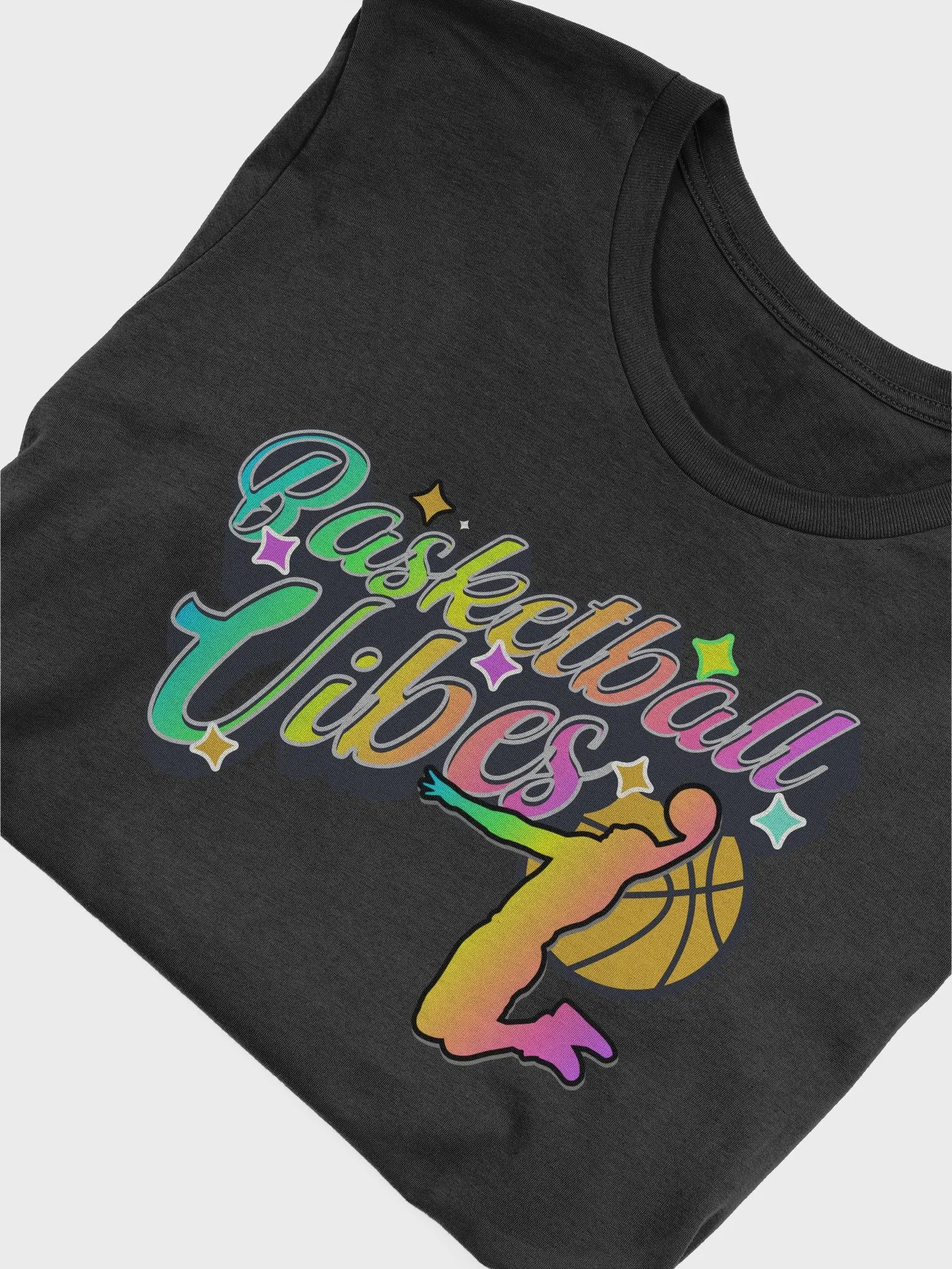 Basketball Vibes Rainbow Dunk Dreams T-Shirt product image (3)