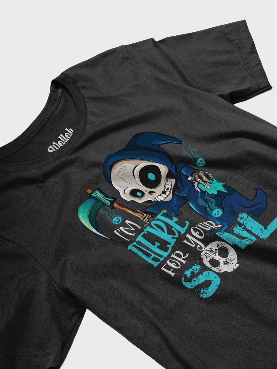 I'm Here for Your Soul – Halloween Grim Reaper Cartoon T-Shirt product image (4)