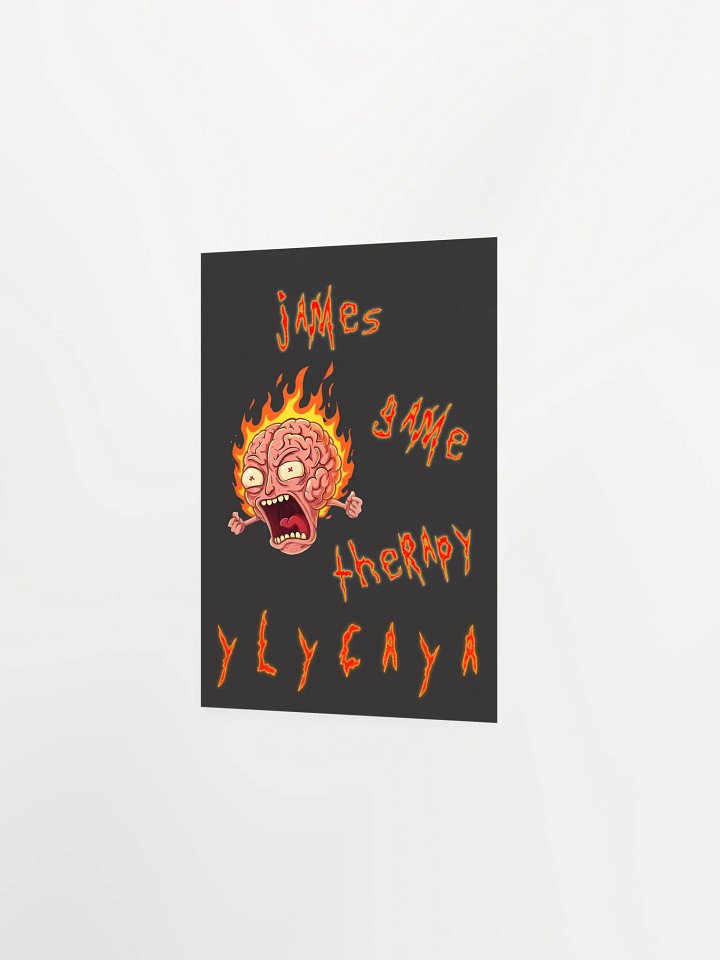 Flaming Brain Poster product image (26)