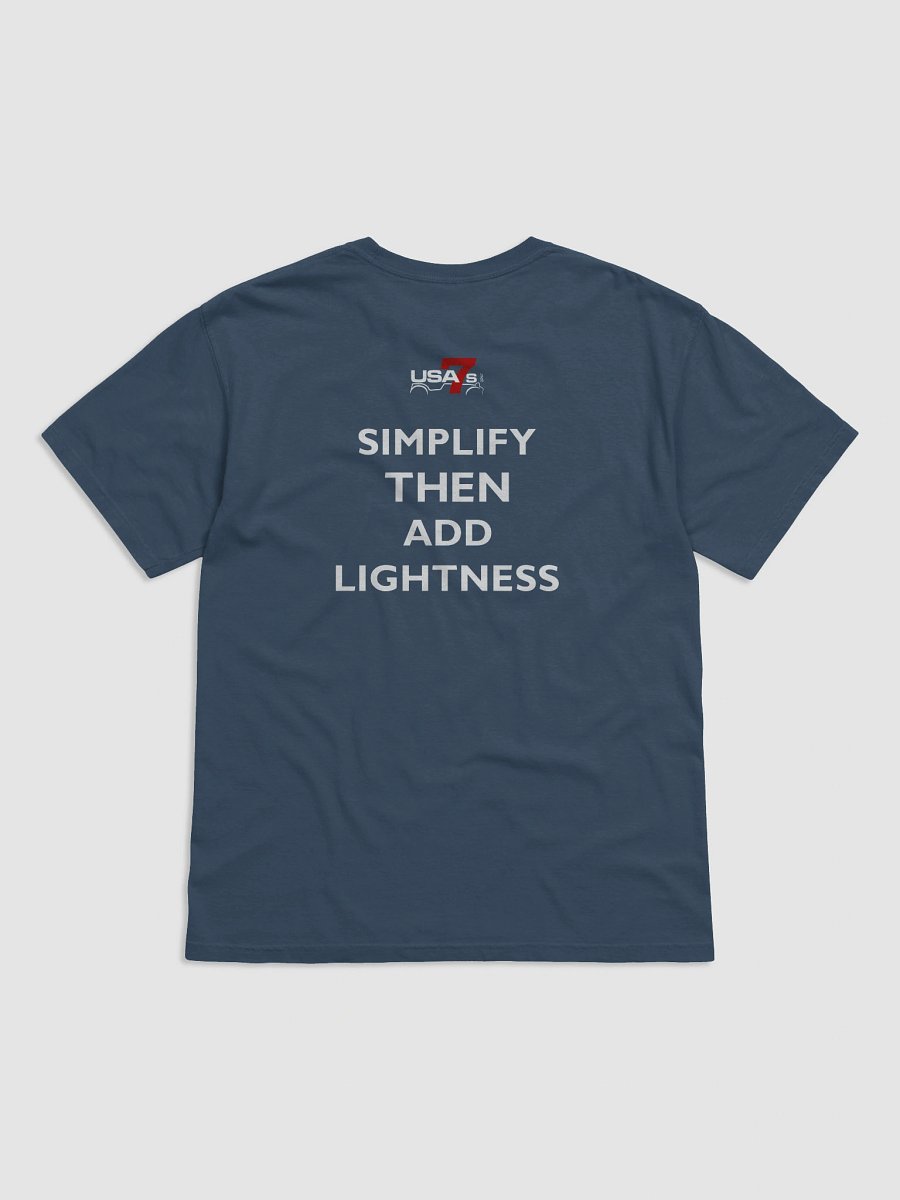 The Mantra T-shirt - White & Red Logo product image (13)