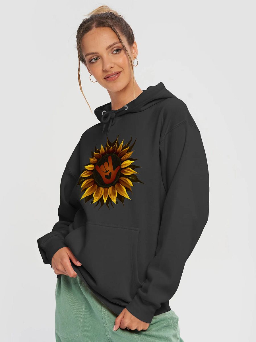 ASL Love Sunflower Hoodie product image (22)