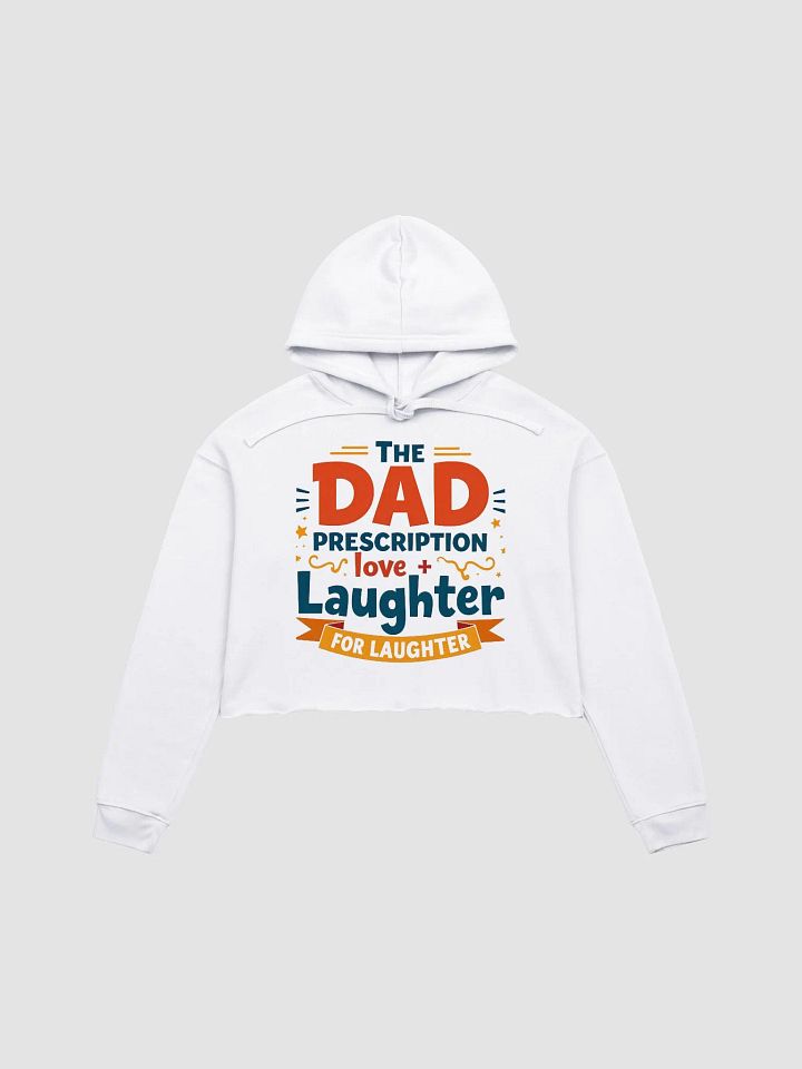 Dad Prescription Playful Crop Hoodie product image (4)