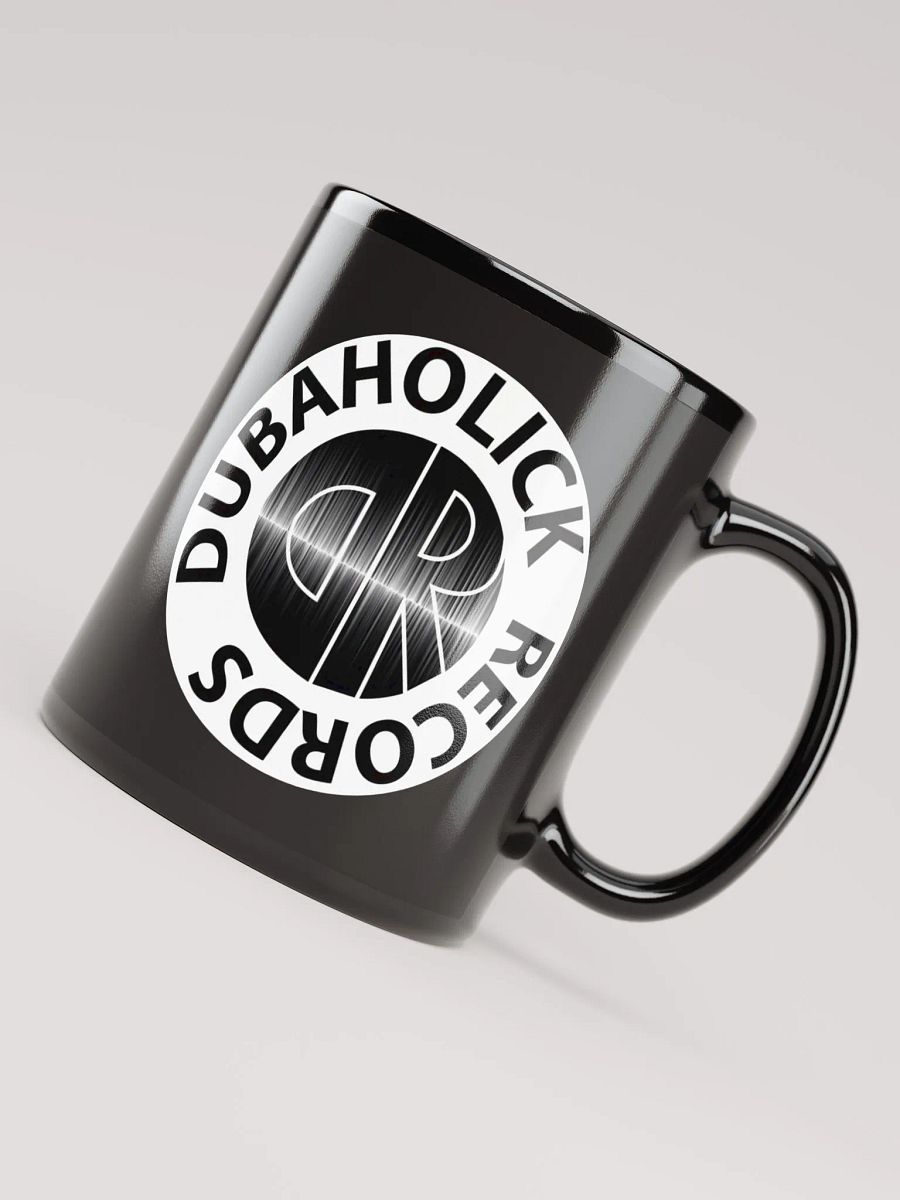 DR Circle Black Glossy Mug product image (8)