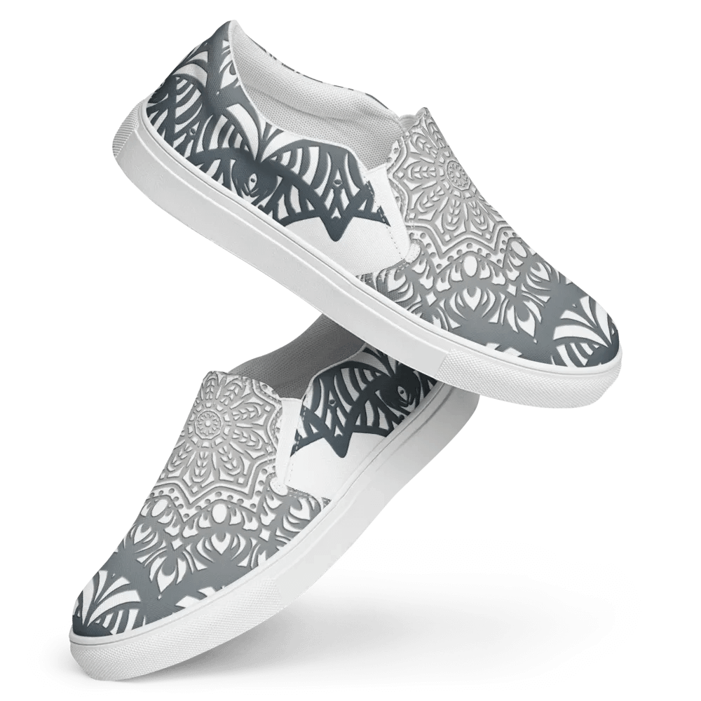 Mandala Symmetry Women's Slip-Ons product image (4)