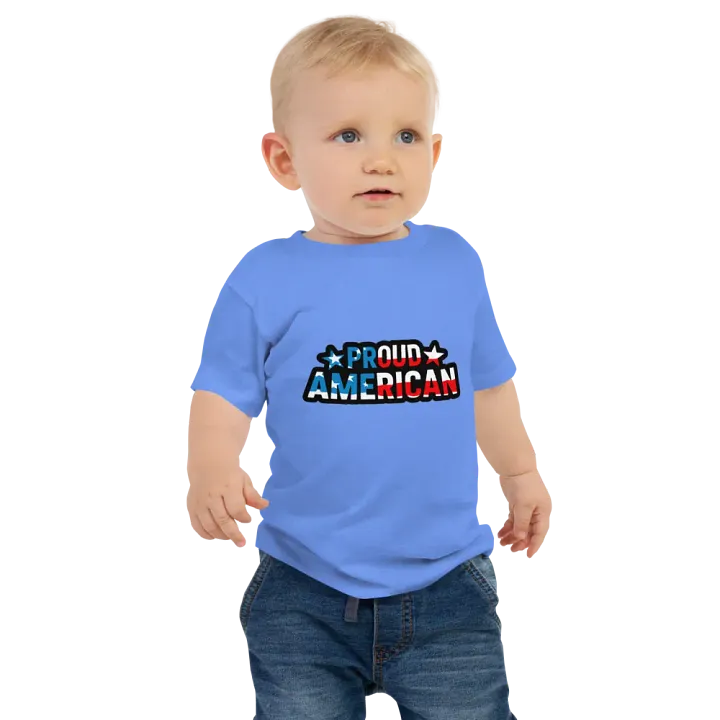 Baby T-Shirt: Proud American product image (4)
