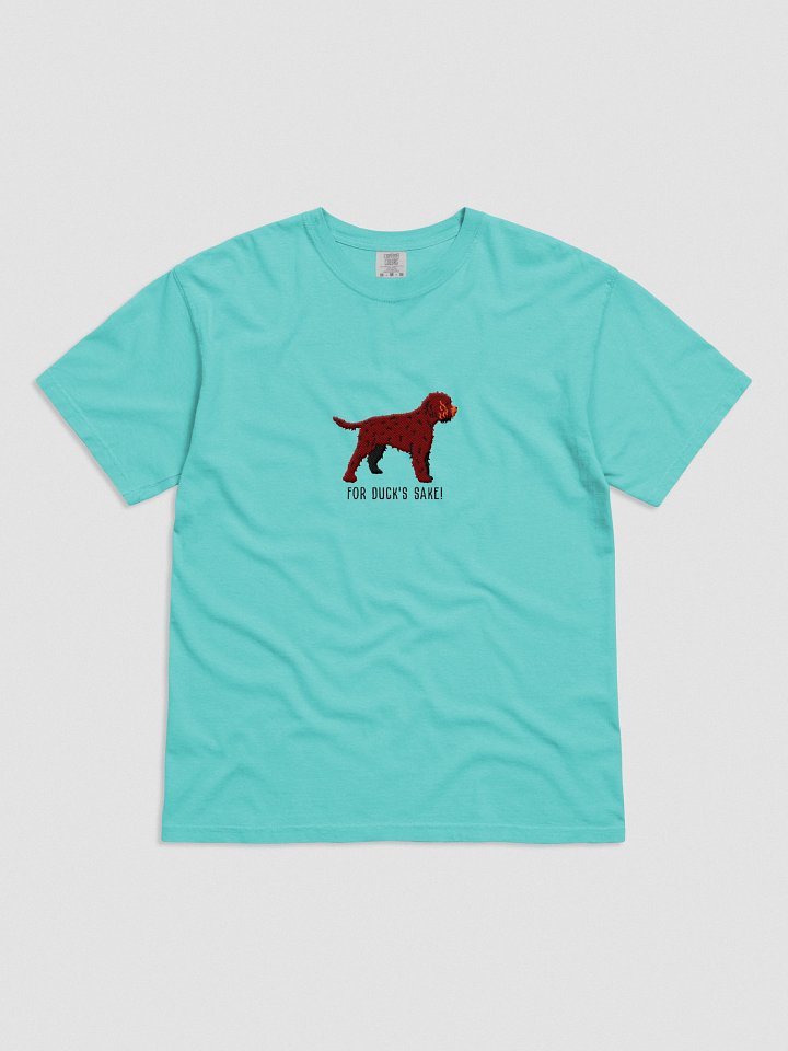 For Duck's Sake! T-Shirt(Embroidered) of a Lagotto Romagnolo(Liver) product image (31)