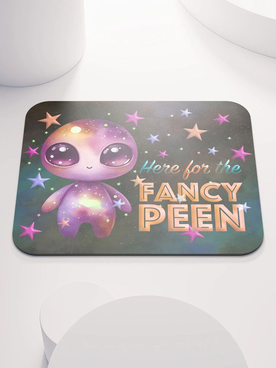 Fancy Alien Mouse Mat (Magenta Dude) product image (3)