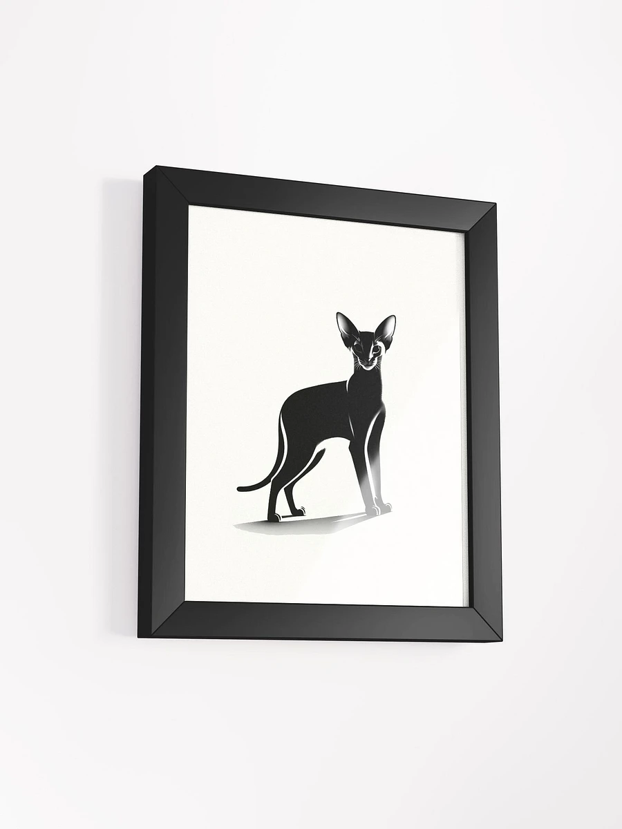 Framed High-Quality Matte Poster (in): Abyssinian product image (2)