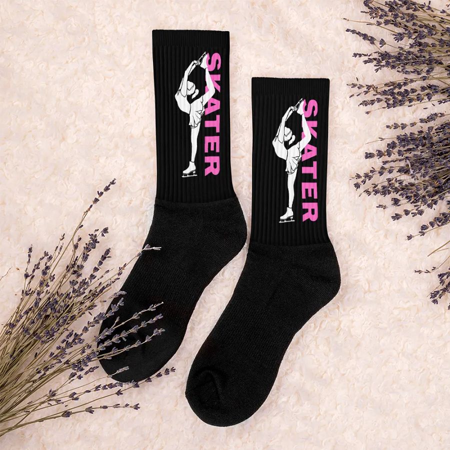 Black SKATER Socks product image (4)