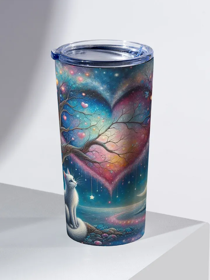 Enchanted Cat 20oz Stainless Steel Tumbler product image (1)
