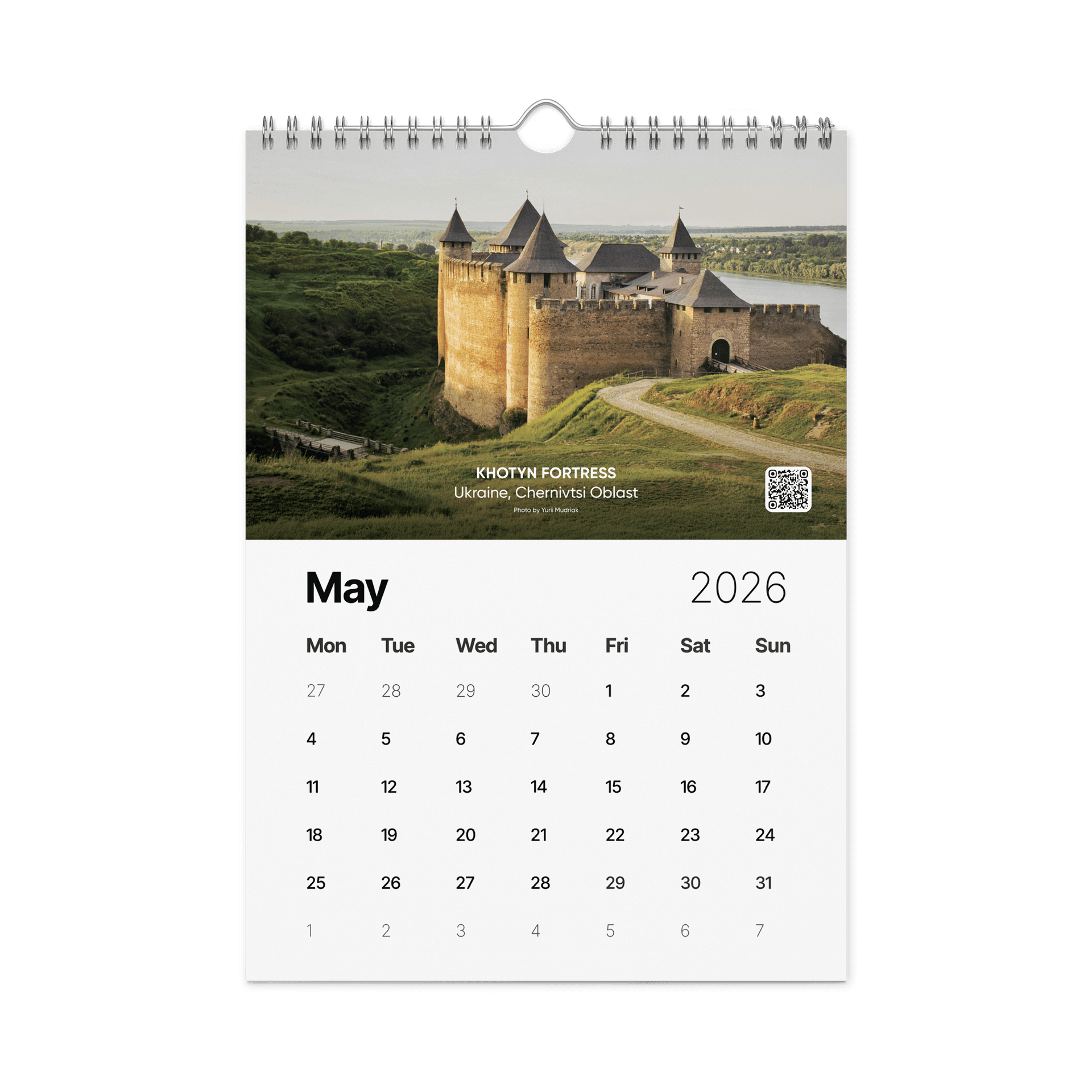 Ukraine Calendar 2026 (MONDAY Edition) product image (6)