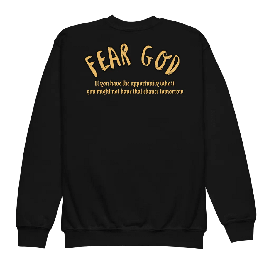 Divine Youth Sweatshirt - GOD FIRST Edition product image (68)