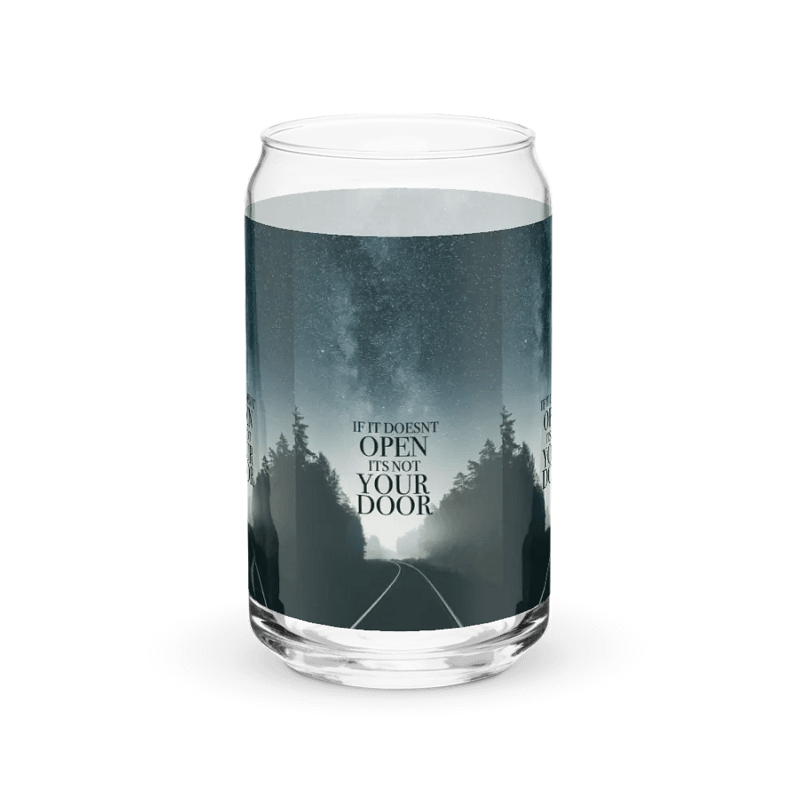 Starry Night Forest Path Can-Shaped Glass Set product image (2)