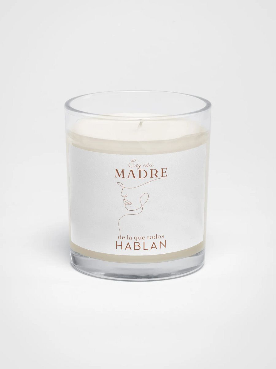 Boho Mother’s Day Design Soy esa madre de la que todos hablan Candle product image (1)