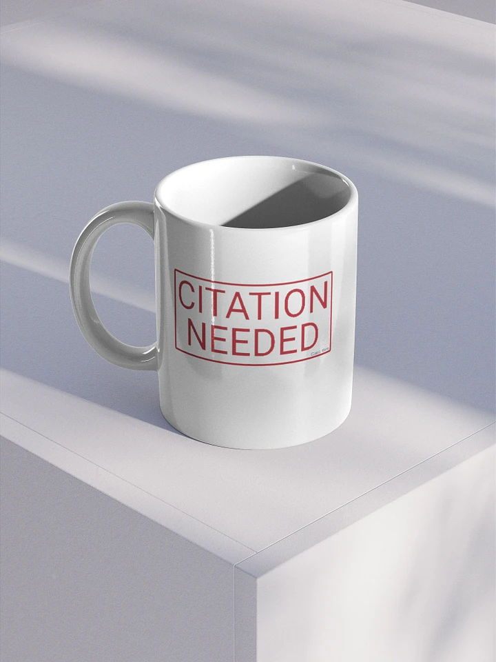 Citation Needed White Mug product image (1)