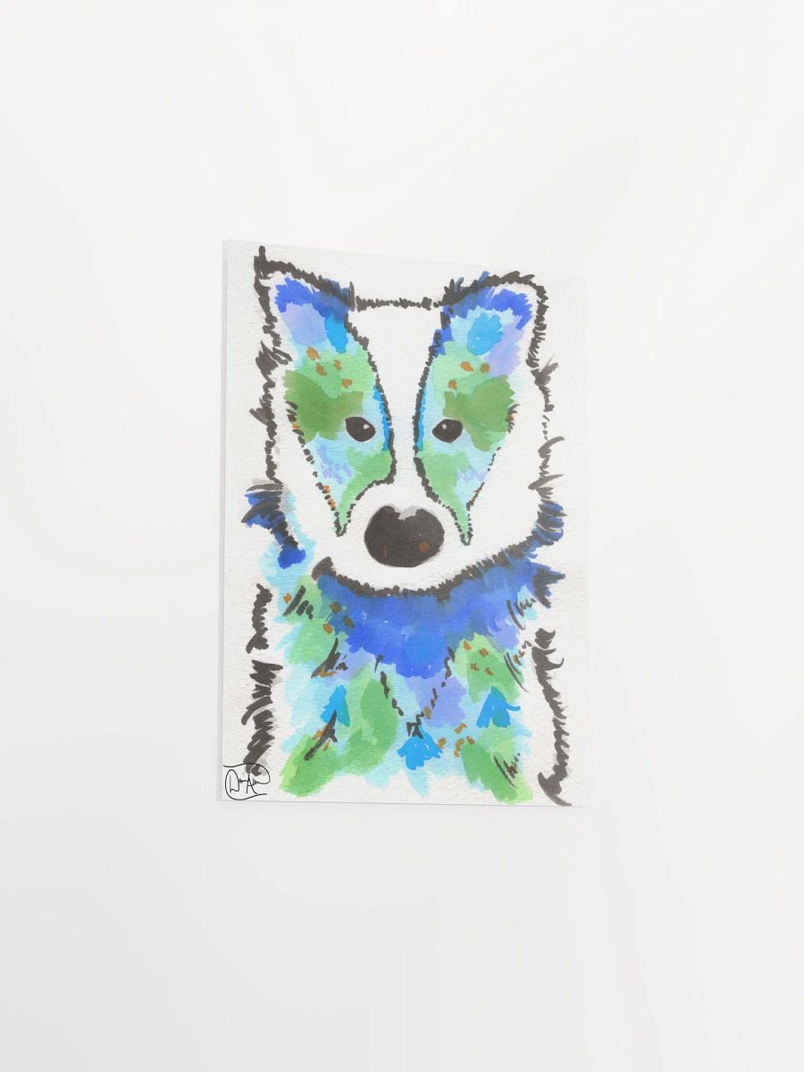 Honey Badger Watercolour Print product image (3)