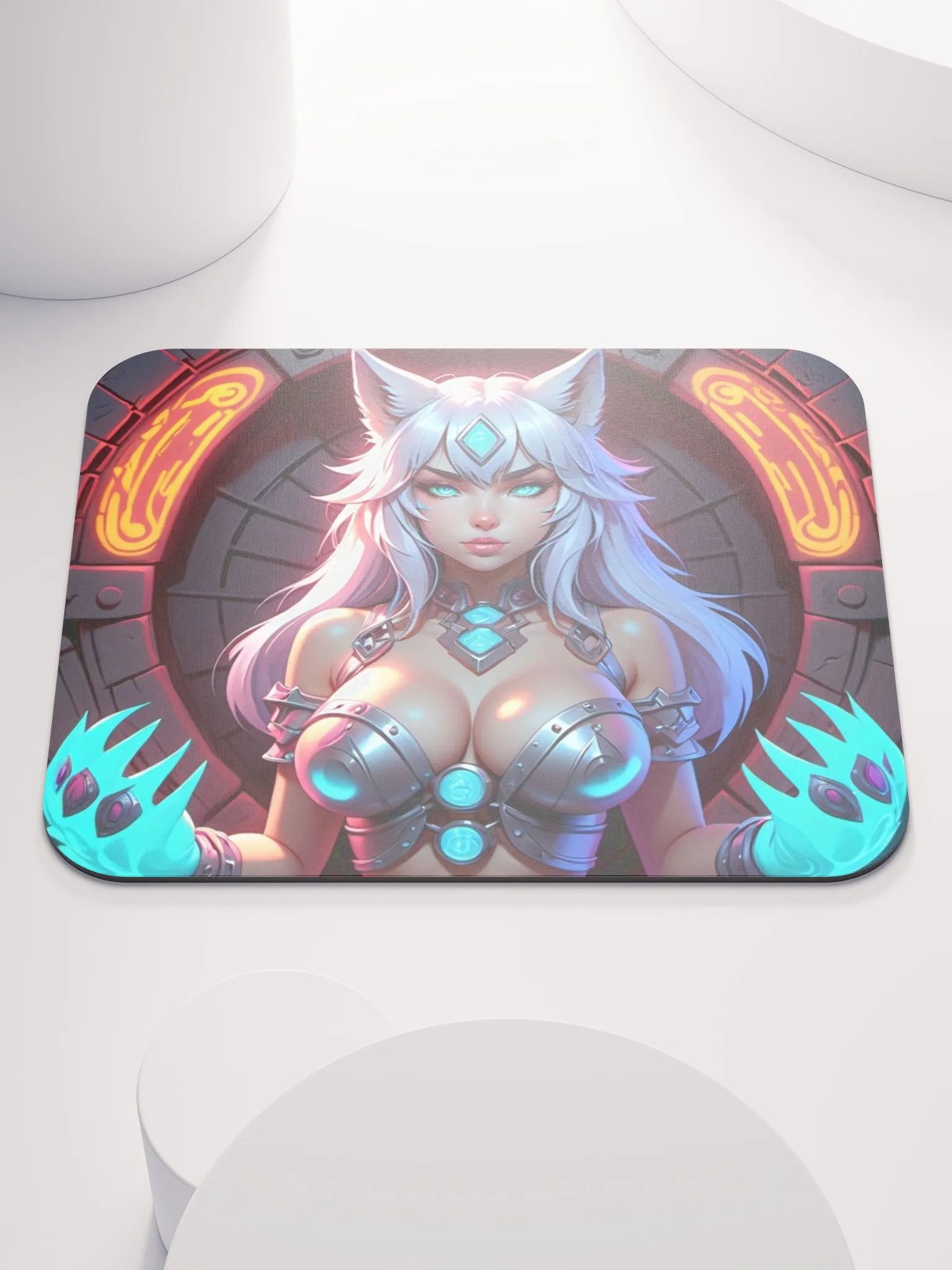 Glowing Guardian Mouse Pad product image (1)