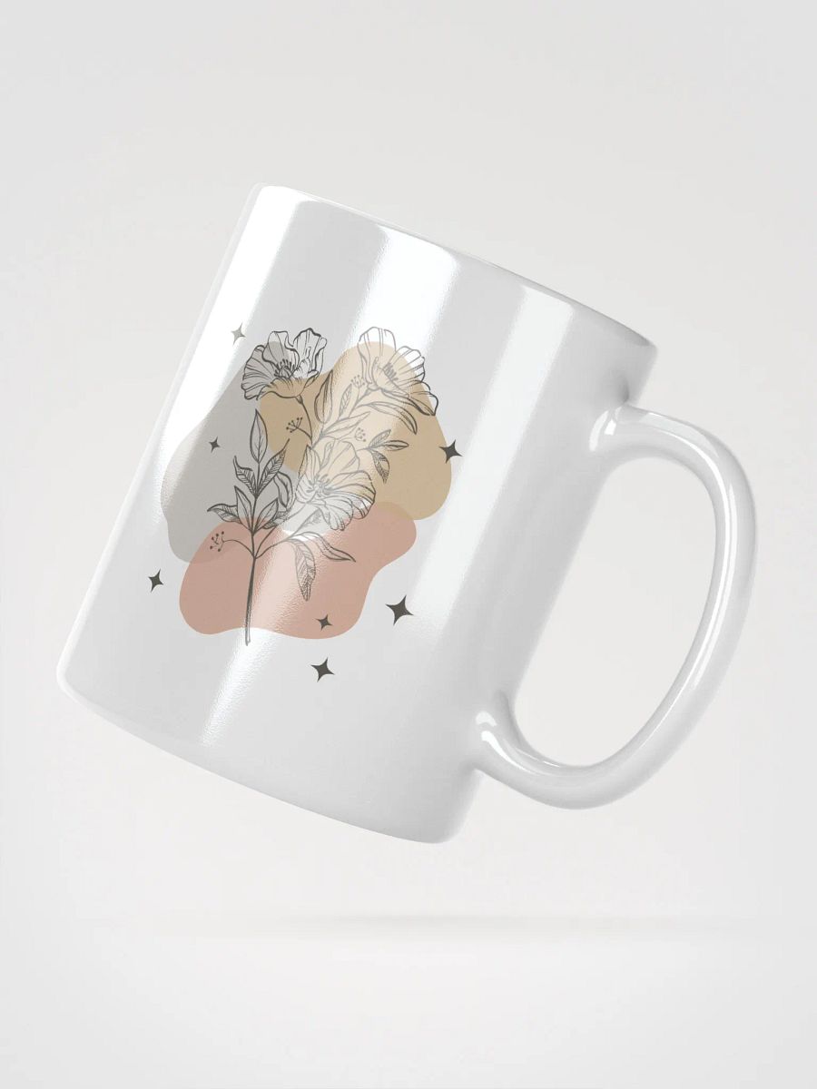 Abstract Floral Illustration Mug product image (3)