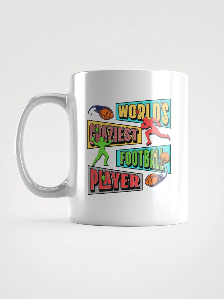 Worlds Craziest Football Player Mug product image (1)