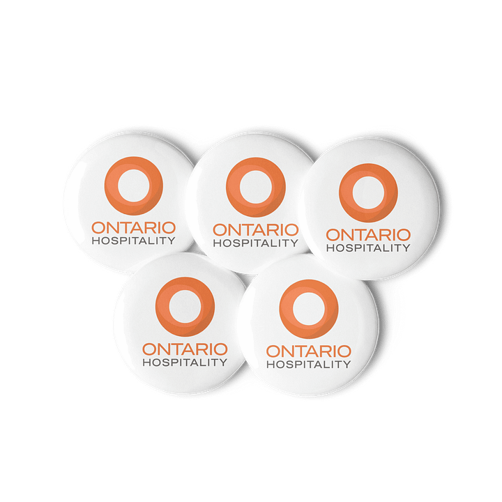 Ontario Hospitality Pin Button Set product image (3)
