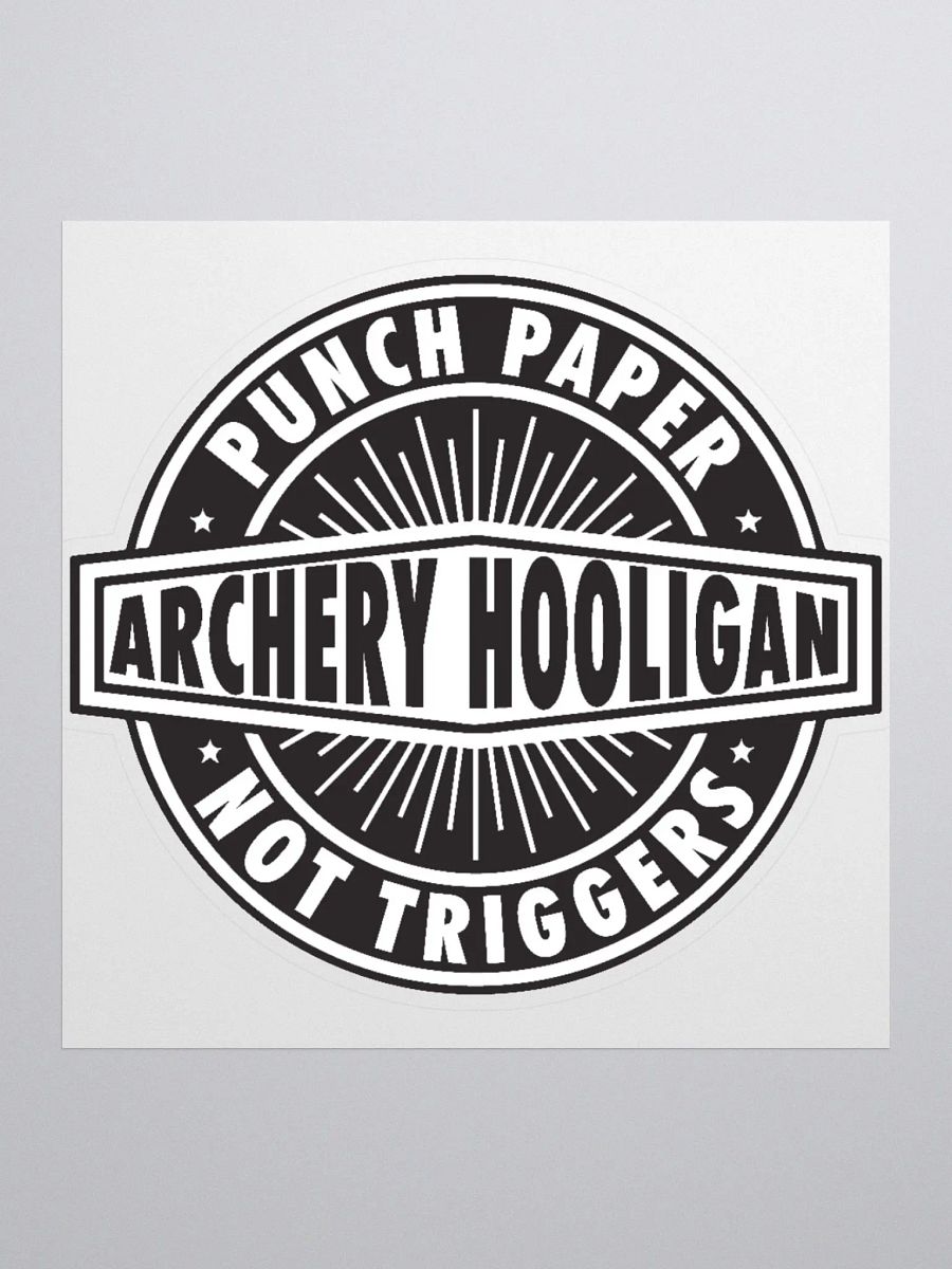 Punch Paper Not Triggers Sticker product image (3)