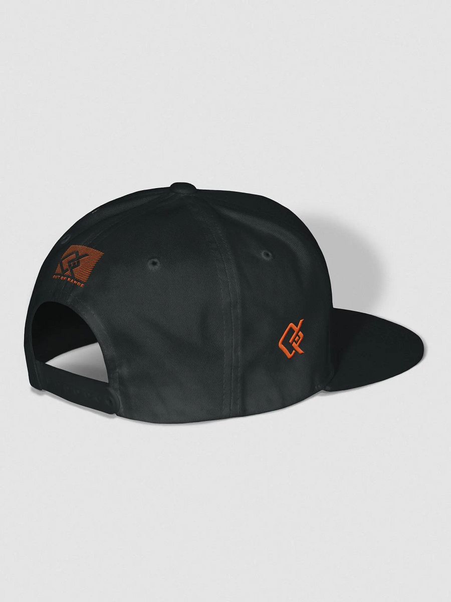 Minimalist Black & White Snapback Cap product image (3)