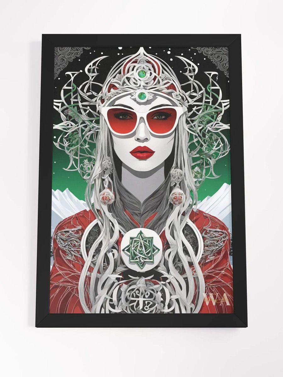 Winter Wiccan 01 - Framed Matte Poster product image (13)