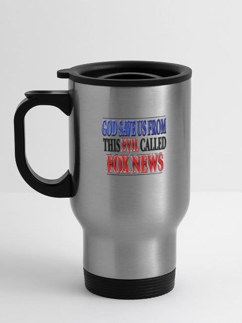 God Save Us From This Evil Called Fox News Digital Art Print Download product image (3)