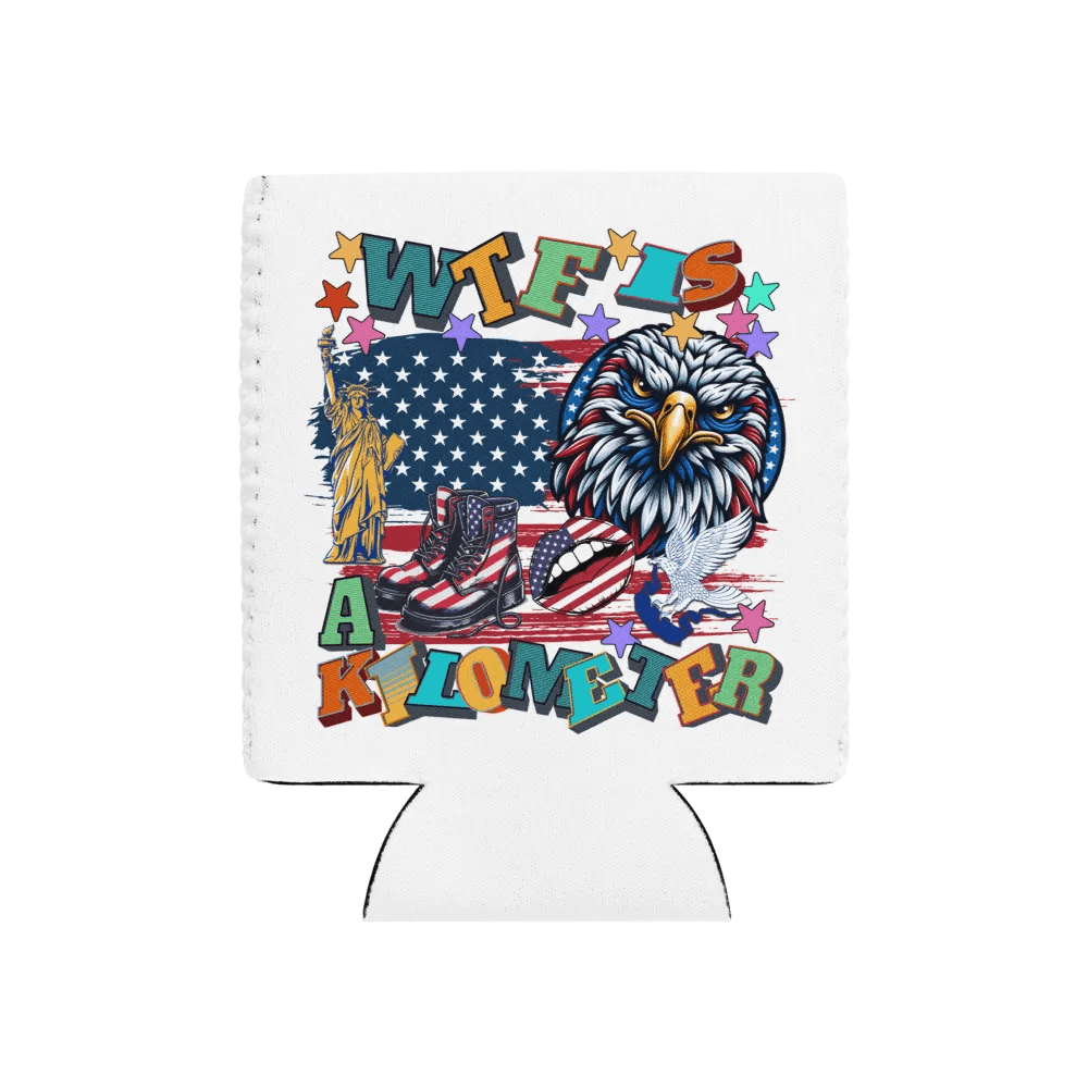 WTF Is A Kilometer American Eclectic Can Cooler product image (1)