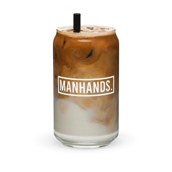 Can Shaped Glass by MANHANDS. product image (1)