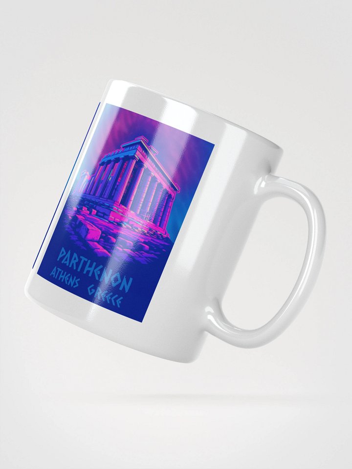 Neon Chill Wave Parthenon Athens Mug product image (5)