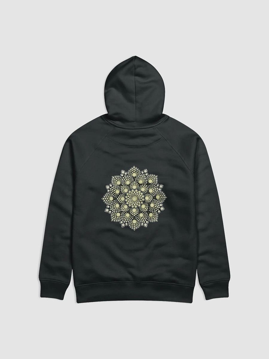Yellow Dot Mandala Unisex Eco Hoodie product image (2)