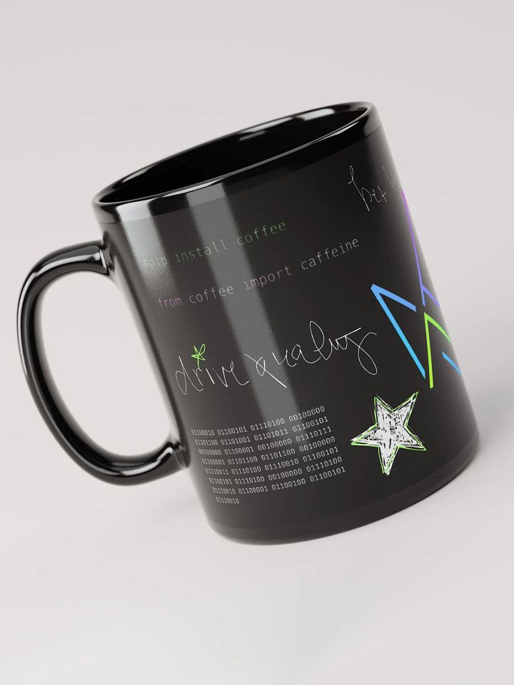 sportfolio graffiti *pip install coffee* mug product image (2)