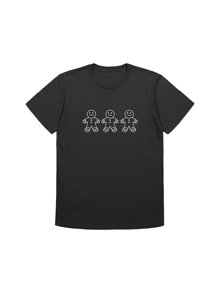 Minimalist Gingerbread Men Unisex Christmas T-Shirt product image (4)